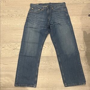 Classic Blue Straight Leg Jeans